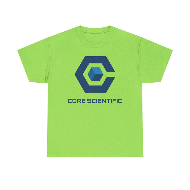 Load image into Gallery viewer, Core Scientific T-Shirt - Crypto Mining Industry Bankrupt Defunct Logo Tee