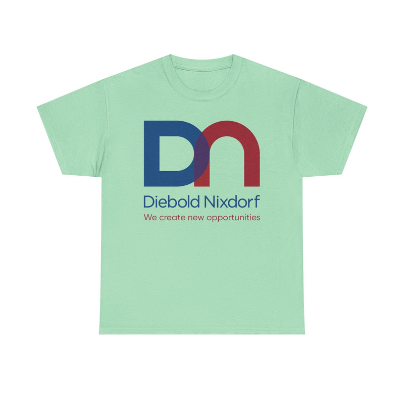 Load image into Gallery viewer, Diebold Nixdorf T-Shirt - Fintech Industry Bankrupt Defunct Logo Tee