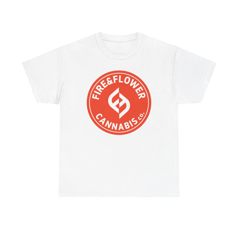 Load image into Gallery viewer, Fire & Flower T-Shirt - Cannabis Industry Bankrupt Defunct Logo Tee