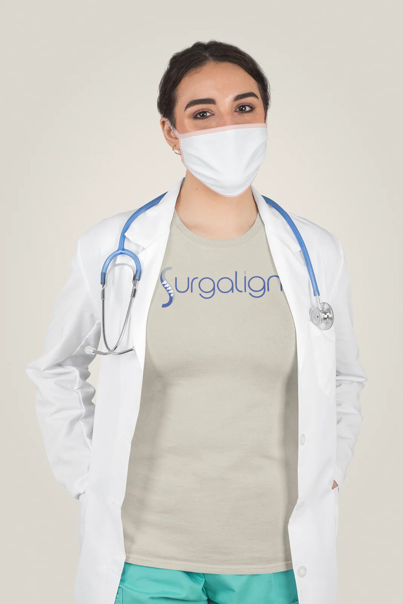 Load image into Gallery viewer, Surgalign T-Shirt - Medical Device Industry Bankrupt Logo Tee