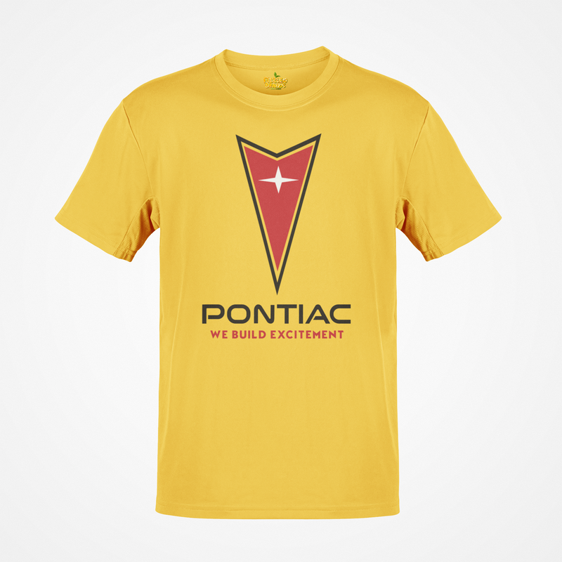 Load image into Gallery viewer, Pontiac We Build Excitement Red Arrow Star Logo Classic T-shirt