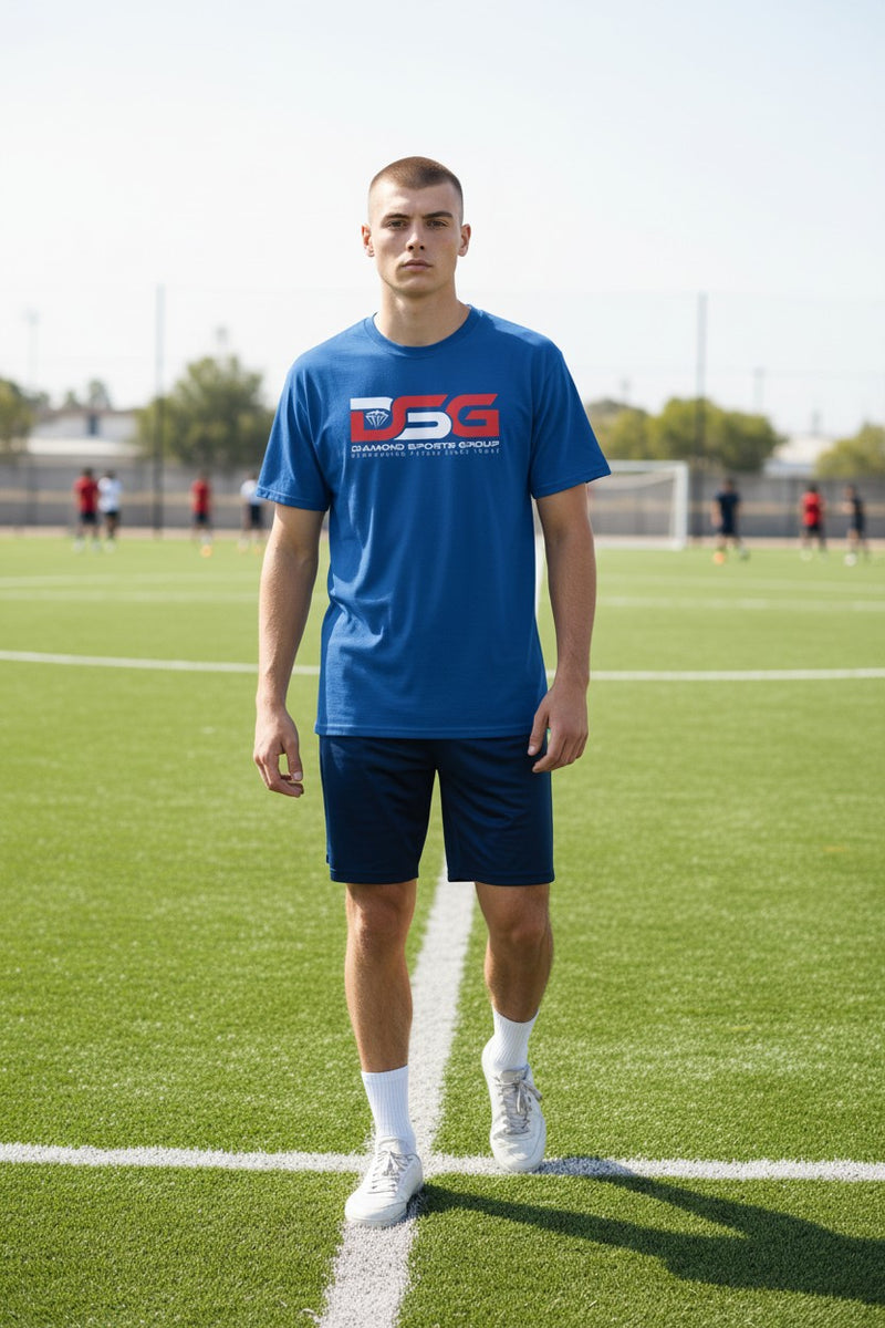 Load image into Gallery viewer, Diamond Sports Group T-Shirt - Sports Media Industry Bankrupt Logo Tee