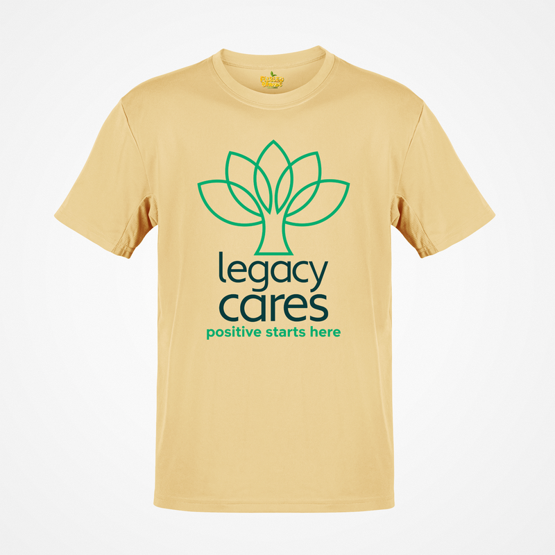 Load image into Gallery viewer, Legacy Cares T-Shirt - Nonprofit Sports Industry Bankrupt Logo Tee