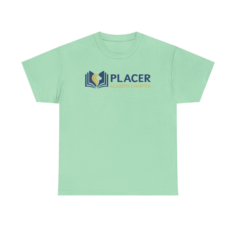 Load image into Gallery viewer, Placer Academy Charter T-Shirt - Charter School Industry Bankrupt Logo Tee