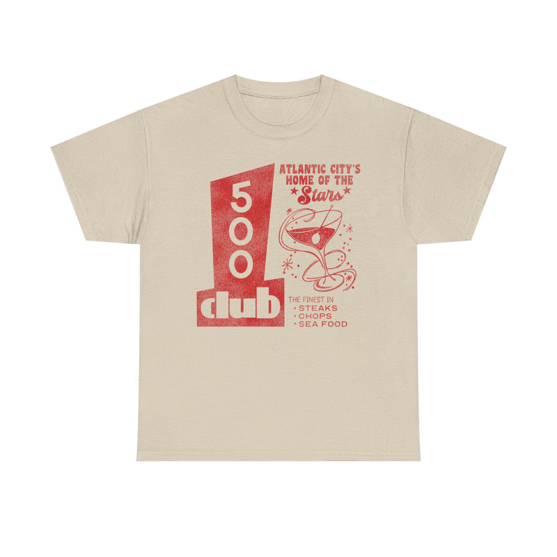 Load image into Gallery viewer, The 500 Club Atlantic City NJ Night Club Retro Nostalgic T-shirt