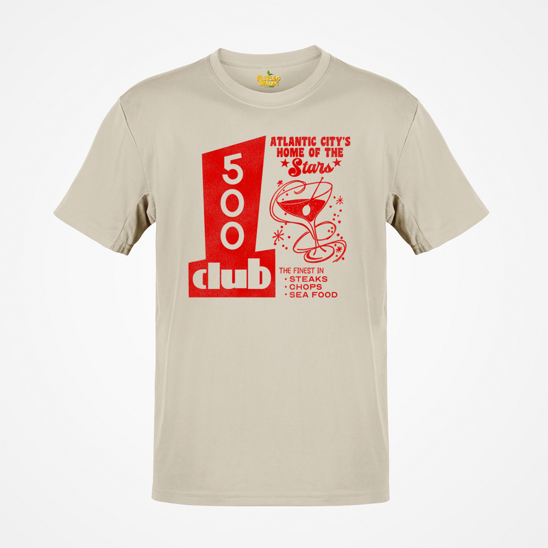 Load image into Gallery viewer, The 500 Club Atlantic City NJ Night Club Retro Nostalgic T-shirt