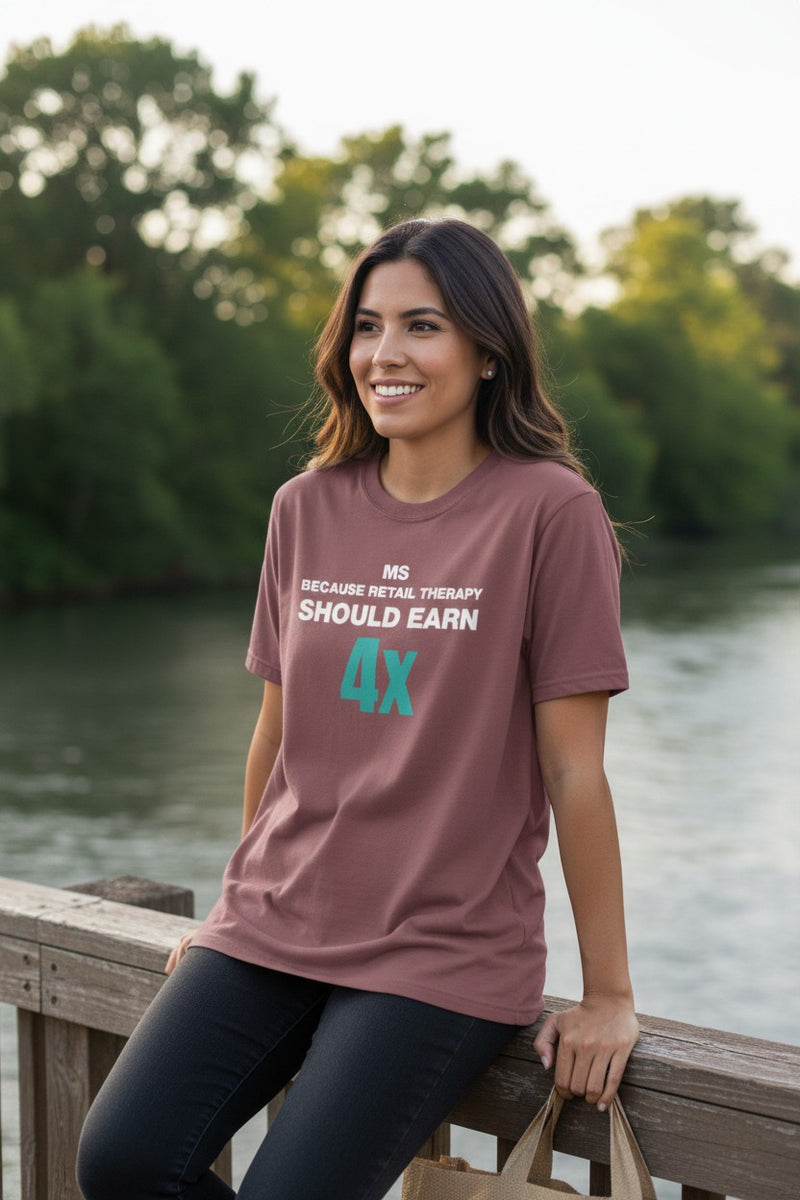 Load image into Gallery viewer, Manufactured Spend 4x Credit Card Points Miles Travel Teal T-shirt