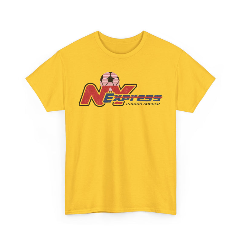 Load image into Gallery viewer, New York Express Major Indoor Soccer League 1986-1987 T-shirt