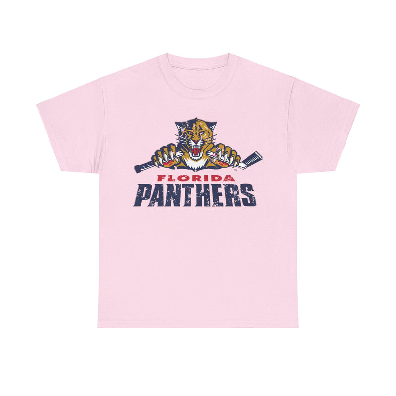 Load image into Gallery viewer, Florida Panthers Blue Logo Ice Hockey T-shirt