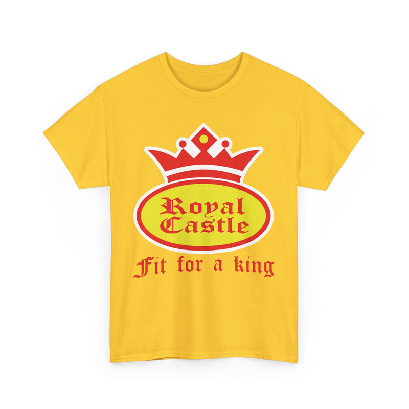 Load image into Gallery viewer, Royal Castle Fit For King Vintage Restaurant Logo Burger T-Shirt