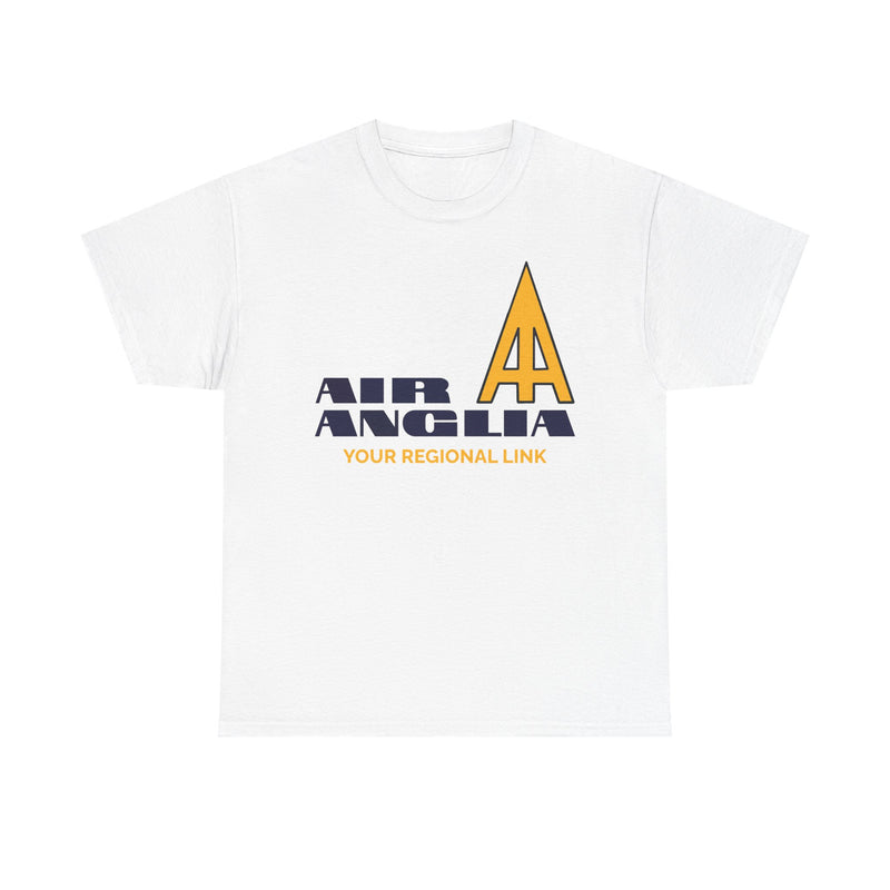 Load image into Gallery viewer, Air Anglia Your Regional Link Vintage Airline Logo British Aviation T-shirt