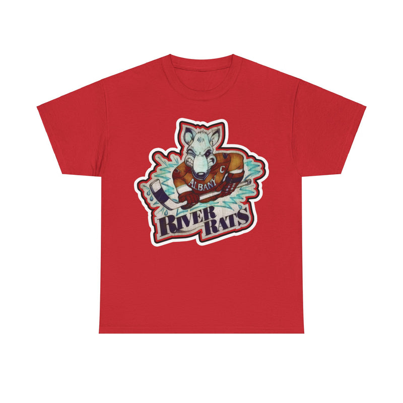 Load image into Gallery viewer, Albany River Rats New York Hockey Team T-shirt