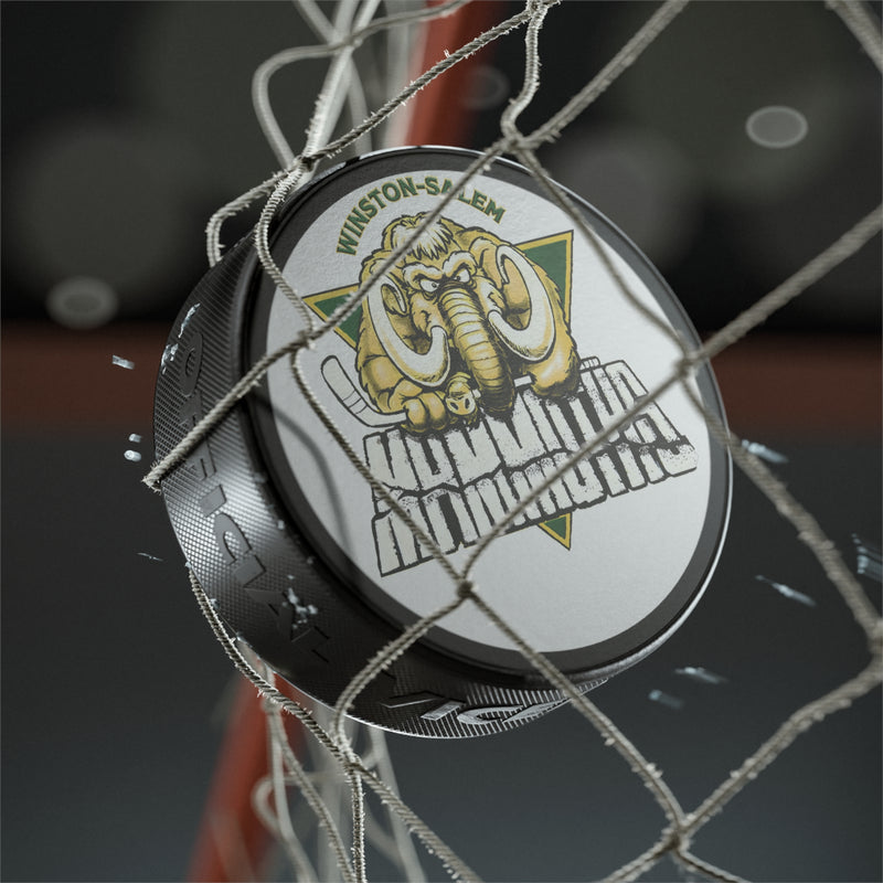 Load image into Gallery viewer, Winston-Salem Mammoths 1995-1996 North Carolina Hockey Puck