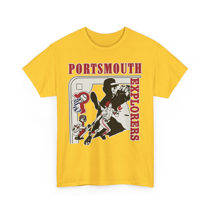 Load image into Gallery viewer, Portsmouth Explorers Ohio 1993-1995 Baseball T-shirt