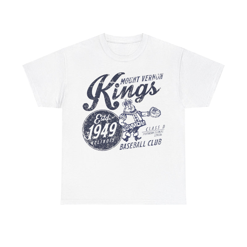 Load image into Gallery viewer, Mount Vernon Kings Est 1949 Illinois Baseball T-shirt