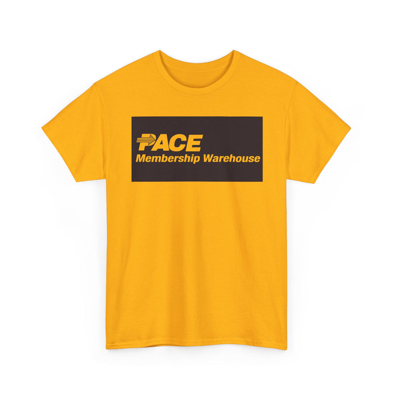 Load image into Gallery viewer, PACE Membership Warehouse Club Navy Blue Logo Bulk Shopping Nostalgic T-shirt