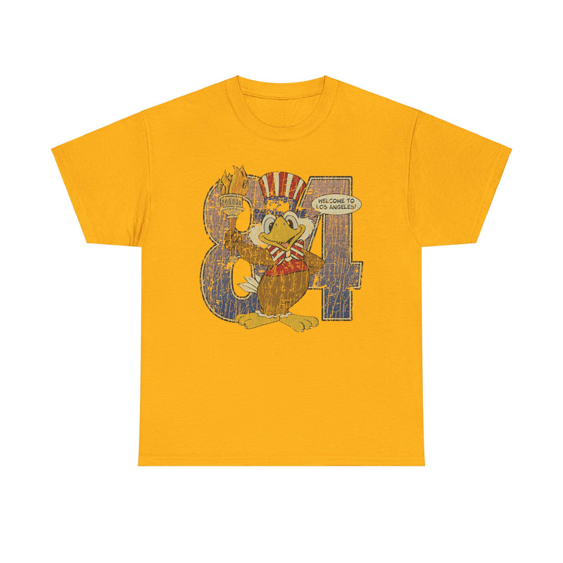Load image into Gallery viewer, Sam The Eagle 1984 Summer Olympics Mascot California T-shirt