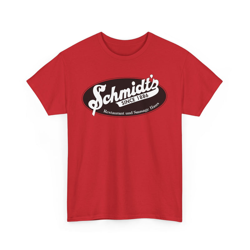 Load image into Gallery viewer, Schmidt's Restaurant und Sausage Haus Since 1886 Ohio T-Shirt
