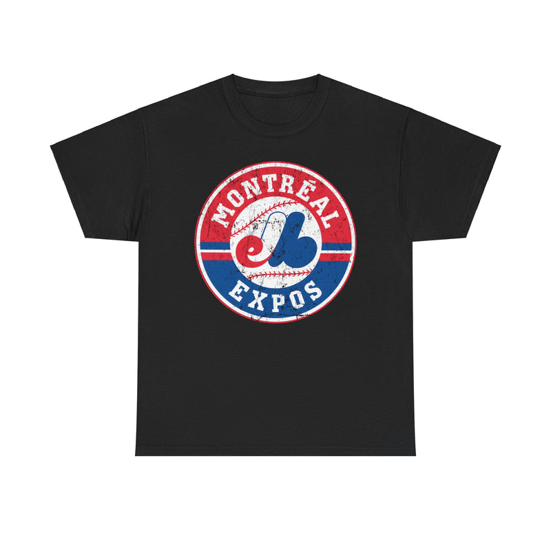 Load image into Gallery viewer, Montreal Expos Round Logo Baseball T-shirt