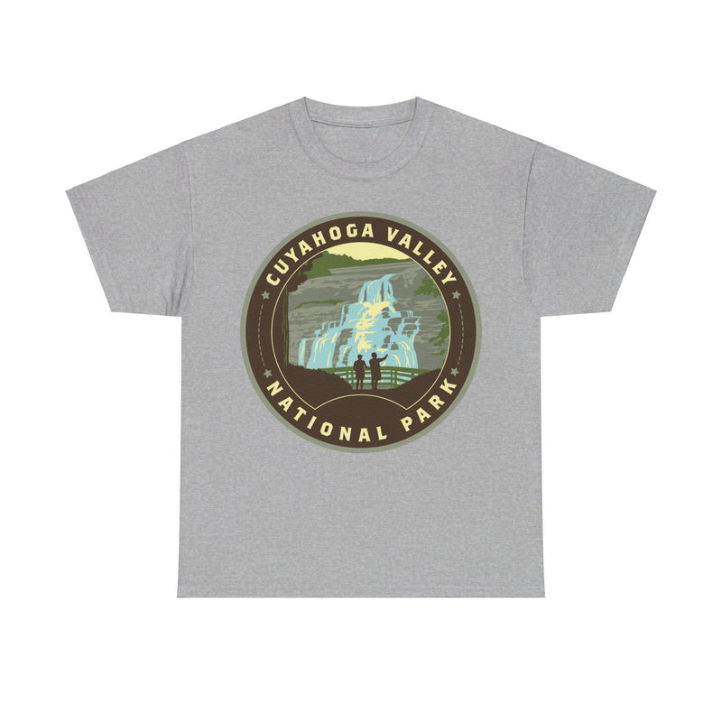 Load image into Gallery viewer, Cuyahoga Valley National Park Ohio Round Logo T-shirt