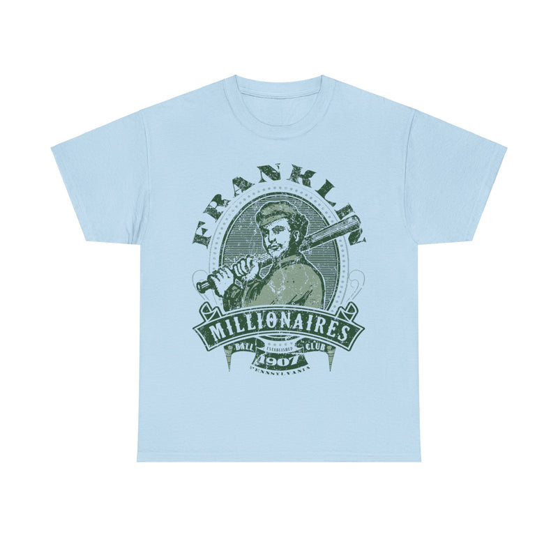 Load image into Gallery viewer, Franklin Millionaires Est 1907 Pennsylvania Baseball T-shirt