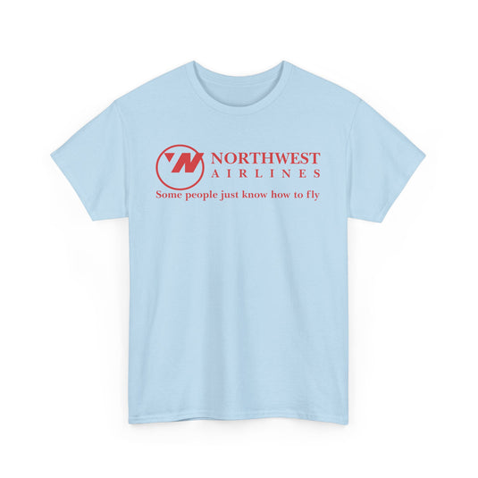 Northwest Airlines Vintage Logo Classic American Carrier Nostalgia T-shirt