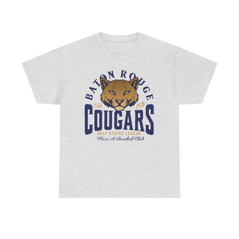 Load image into Gallery viewer, Baton Rouge Cougars Est 1976 Louisiana Baseball Team T-shirt