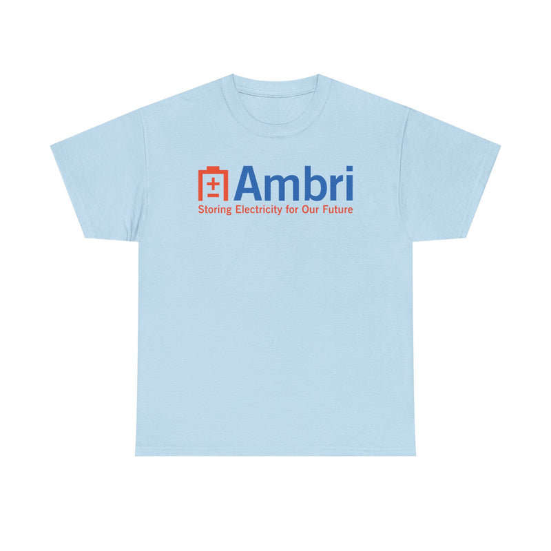 Load image into Gallery viewer, Ambri T-Shirt Defunct Energy Storage Company Storing Electricity Future Tee