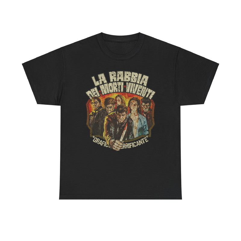 Load image into Gallery viewer, La Rabbia Dei Morti Viventi Horror Movie T-shirt