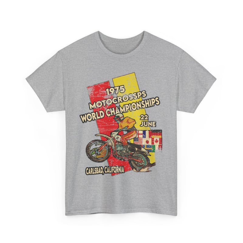 Load image into Gallery viewer, Motocross  World Championships 1975 California T-shirt