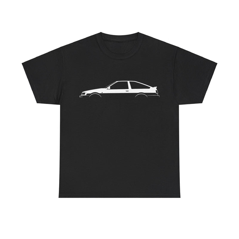 Load image into Gallery viewer, Toyota Corolla Levin GT-Apex AE86 Silhouette Car T-shirt