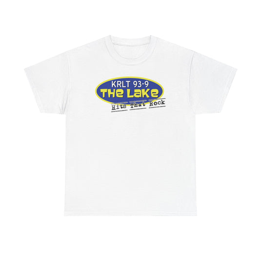 KRLT 93.9 The Lake T-Shirt - Radio Station Logo Tee - Rock Music