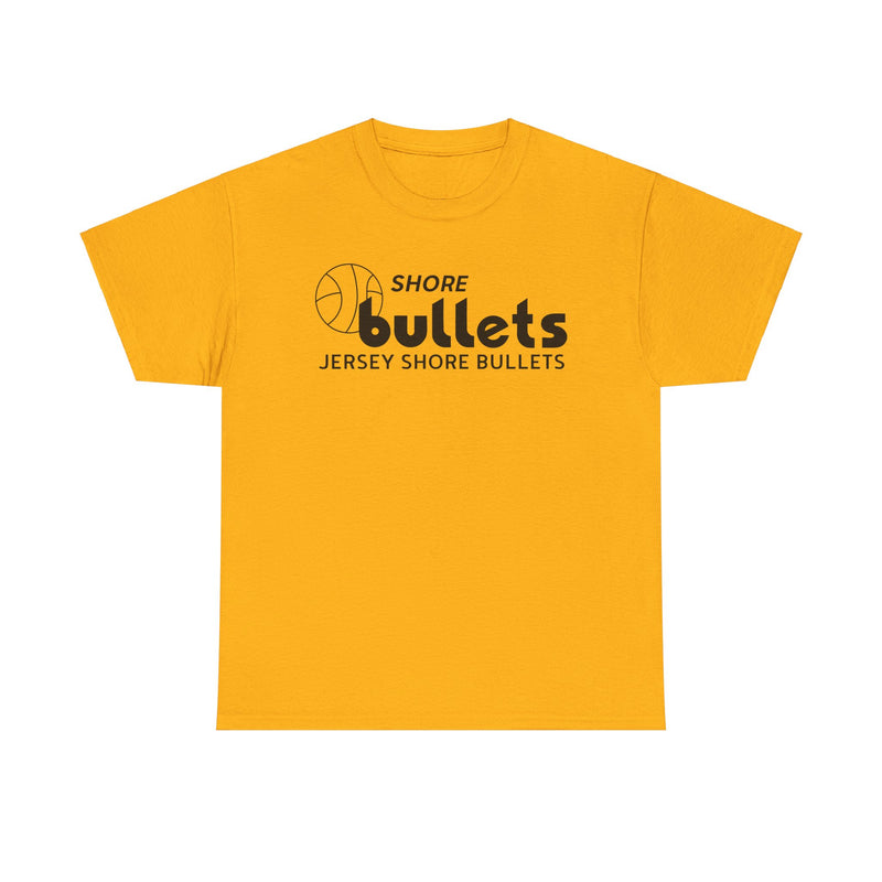 Load image into Gallery viewer, New Jersey Shore Bullets Continental Basketball 1976-1979 T-shirt