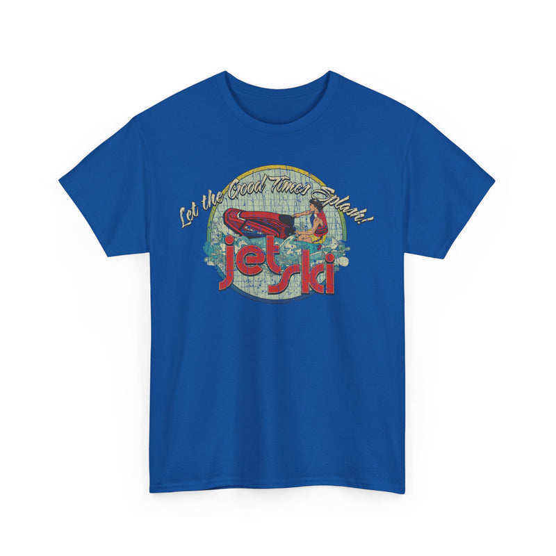 Load image into Gallery viewer, Let The Good Times Splash 1985 Jet Ski T-shirt