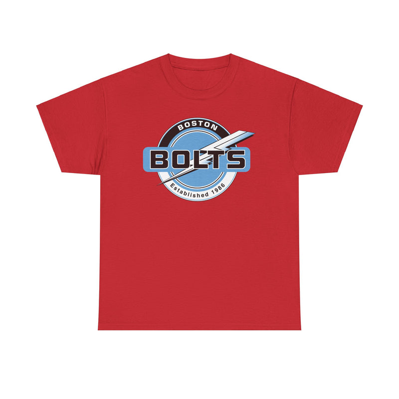 Load image into Gallery viewer, Boston Bolts Massachusetts Soccer League 1986 T-shirt