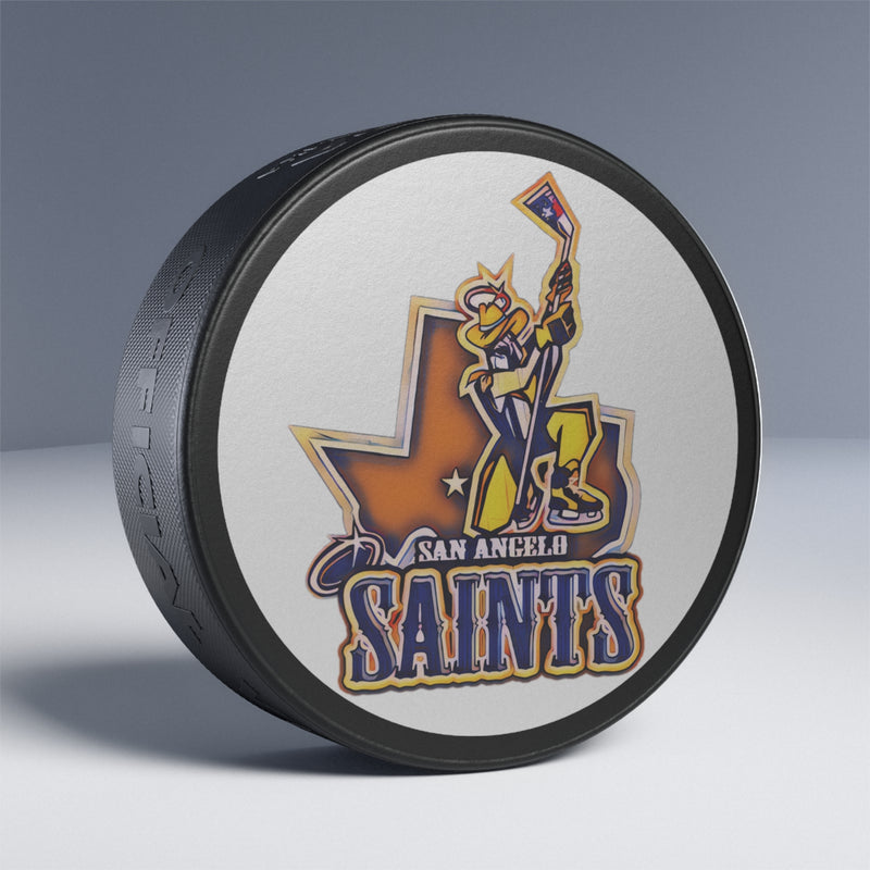 Load image into Gallery viewer, San Angelo Saints Texas Hockey Puck