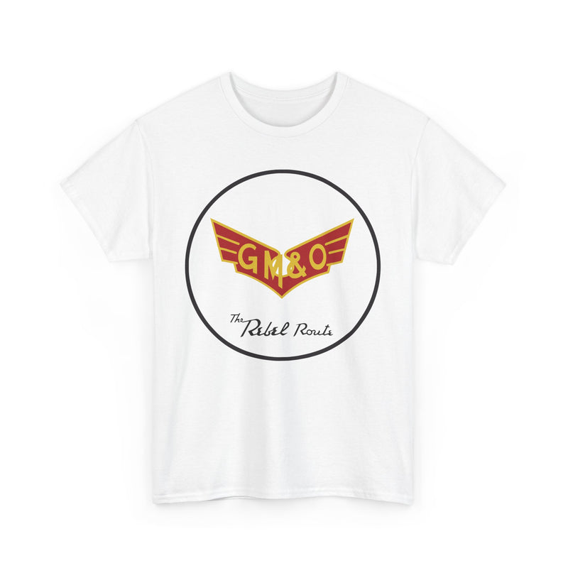 Load image into Gallery viewer, GM&O Gulf Mobile Ohio Rebel Route Railroad Logo Vintage T-Shirt