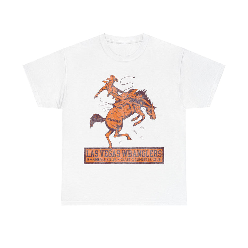 Load image into Gallery viewer, Las Vegas Wranglers Nostalgic Retro Baseball Team T-shirt