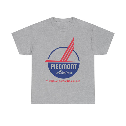 Piedmont Airlines Red White Blue Wing Up And Coming T-shirt