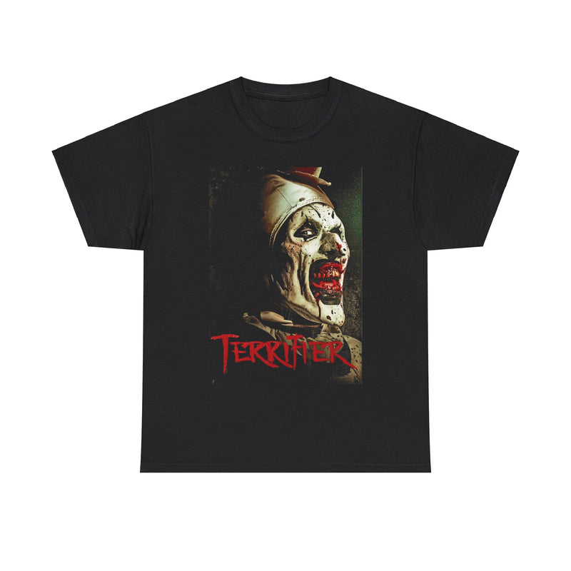 Load image into Gallery viewer, Terrifier Art the Clown Mask Horror Movie T-shirt