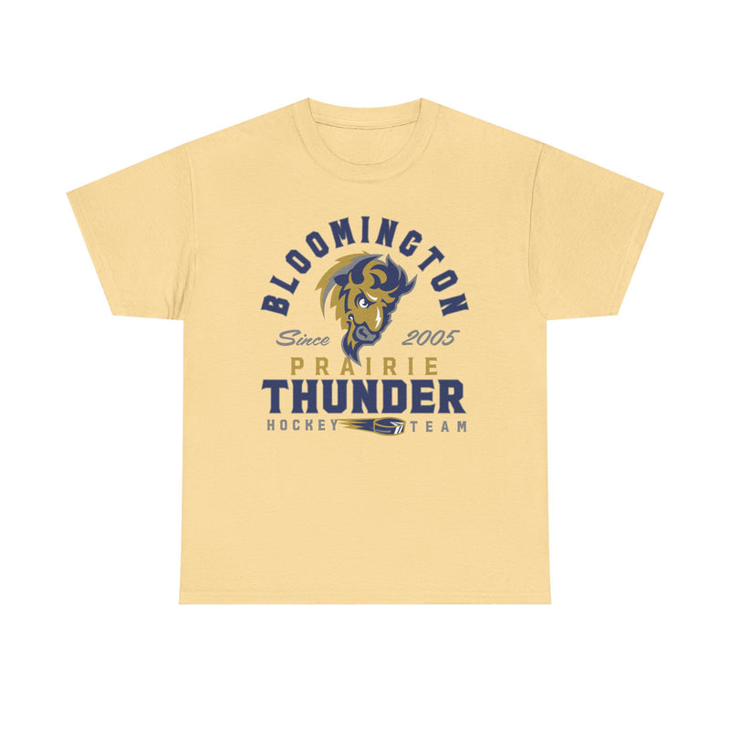 Load image into Gallery viewer, Bloomington Prairie Thunder Est 2005 Illinois Hockey Team T-shirt