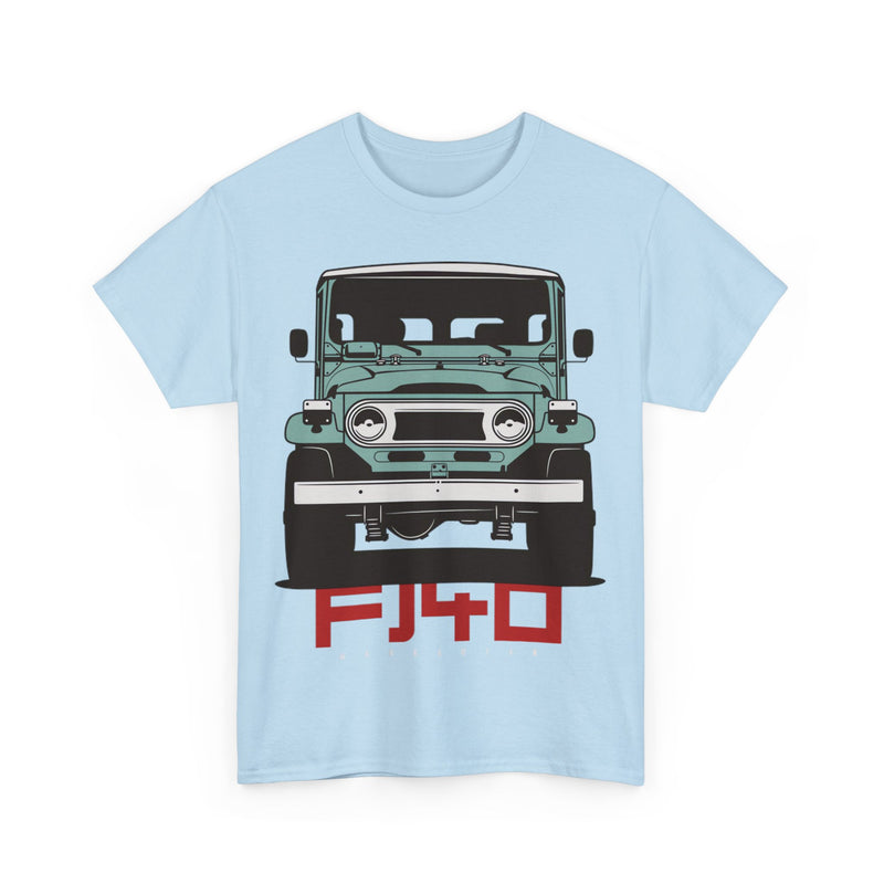 Load image into Gallery viewer, Toyota Land Cruiser FJ40 Green Car Double-sided T-shirt