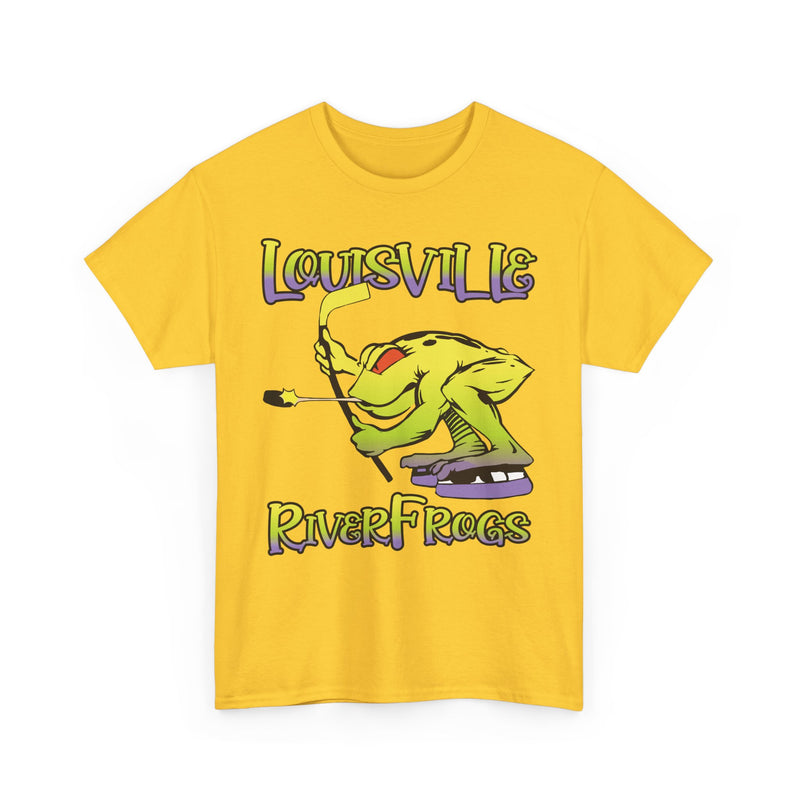 Load image into Gallery viewer, Louisville RiverFrogs East Coast Hockey League 1995-1998 Kentucky T-shirt