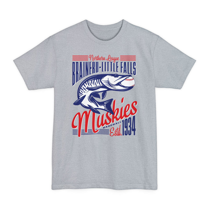 Load image into Gallery viewer, Brainerd Little Falls Muskies Minnesota Baseball BIG and TALL T-shirt