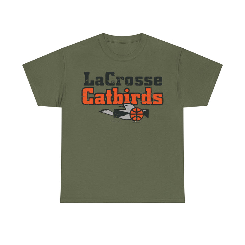 Load image into Gallery viewer, La Crosse Catbirds Wisconsin Basketball Team T-shirt