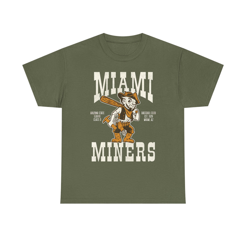 Load image into Gallery viewer, Miami Miners Nostalgic Retro Baseball Team T-shirt