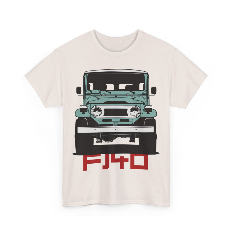 Load image into Gallery viewer, Toyota Land Cruiser FJ40 Green Car Double-sided T-shirt