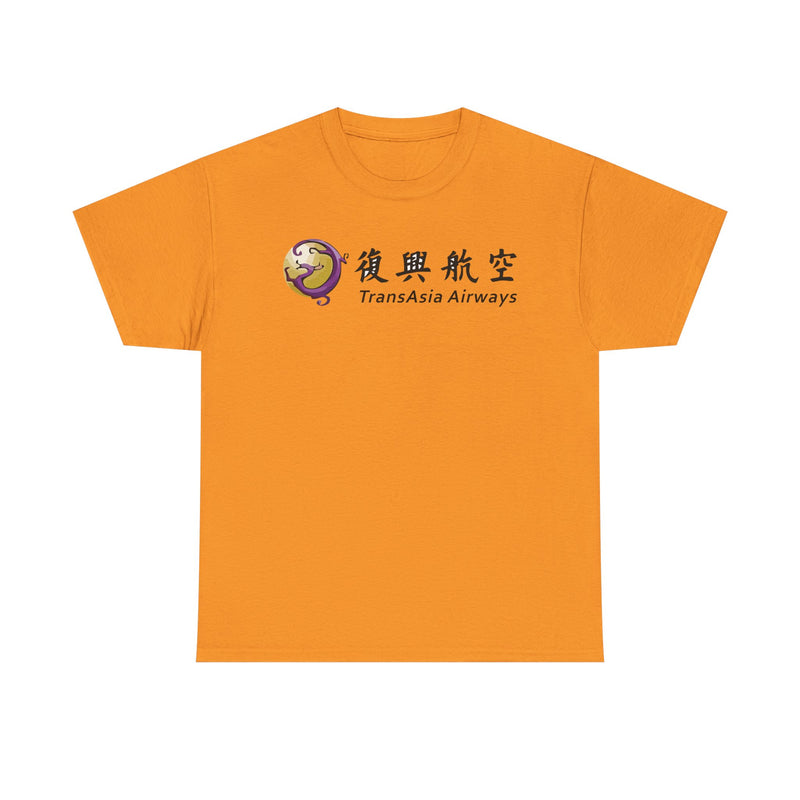 Load image into Gallery viewer, TransAsia Airways Purple Dragon Logo Taiwanese Carrier Vintage T-shirt