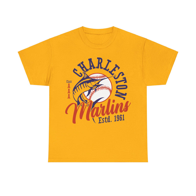 Load image into Gallery viewer, Charleston Marlins Est 1961 West Virginia Baseball T-shirt