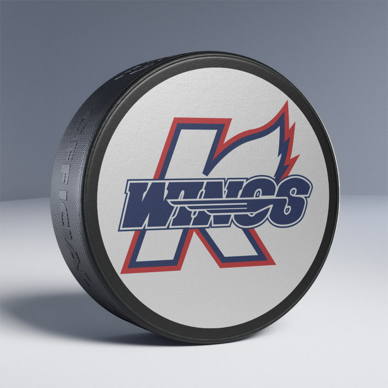 Load image into Gallery viewer, Kalamazoo Wings Michigan 1974-1995 Hockey Puck